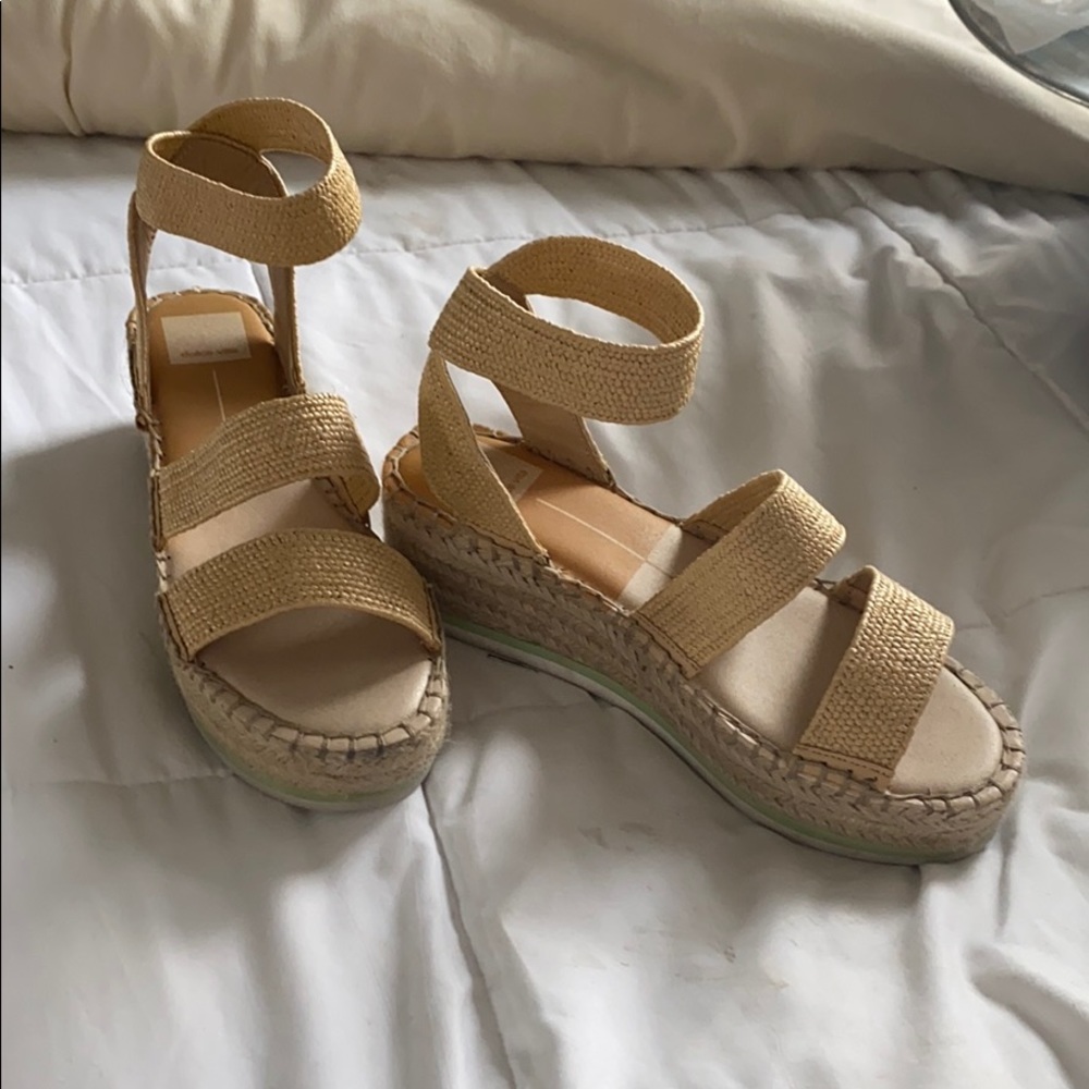 Dolce vita platform espadrille sandals